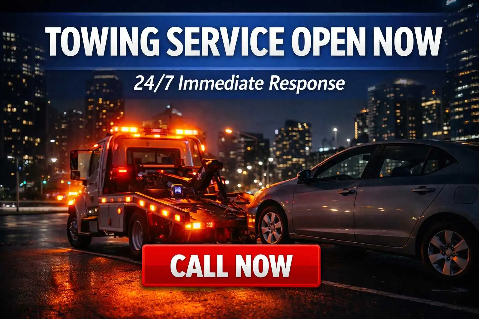 accident recovery towing — local rates and pricing