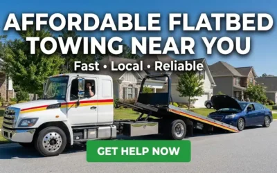 Flatbed Tow Truck Benefits: Why Edmonton Drivers Choose Them Over Regular Towing