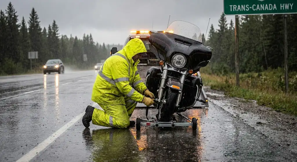 motorcycle towing Edmonton — complete overview